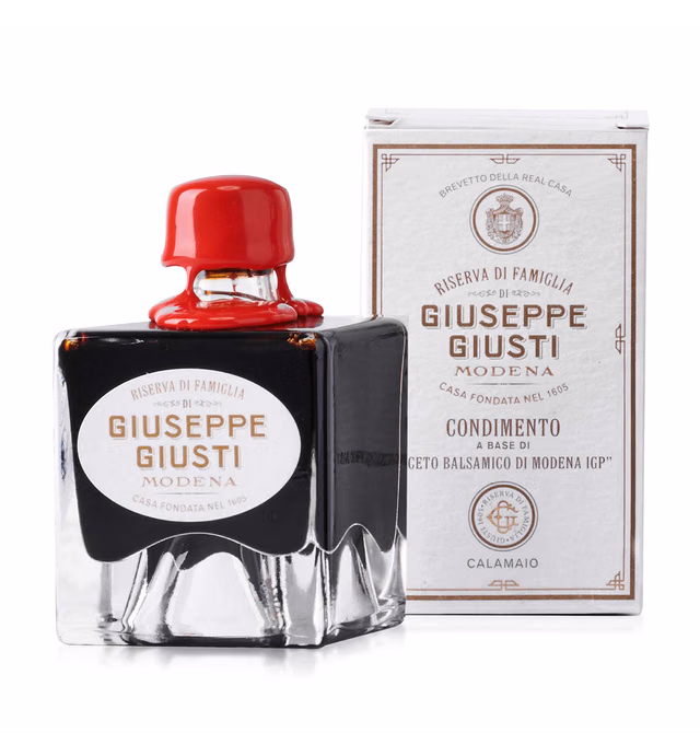Giuseppe Giusti Calamaio di Vittoria Italian Balsamic Vinegar Made in Modena, Italy - Family Reserve Piccole Donne - Gourmet, Cask Aged 50ml Bottle of Premium Balsamic Vinegar