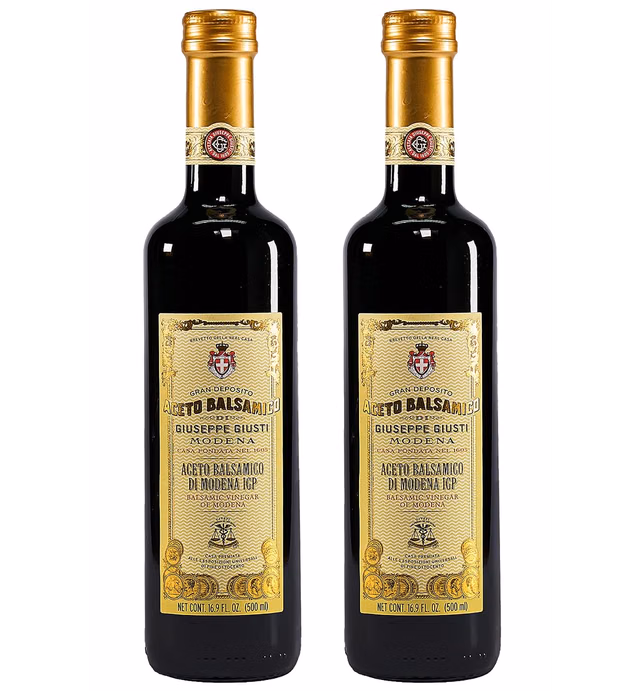 Giuseppe Giusti Premio Italian Balsamic Vinegar of Modena Italy - PGI Certified 16.9 fl oz / 500ml (2 pack)