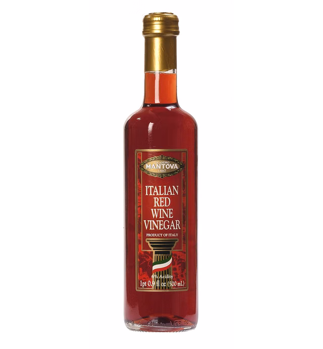 Mantova Italian Red Wine Vinegar, 16.9 Fl Oz (Pack of 2)
