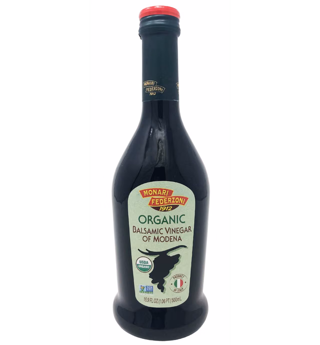 Monari Federzoni USDA Organic Balsamic Vinegar of Modena, Product of Italy, 16.9 oz