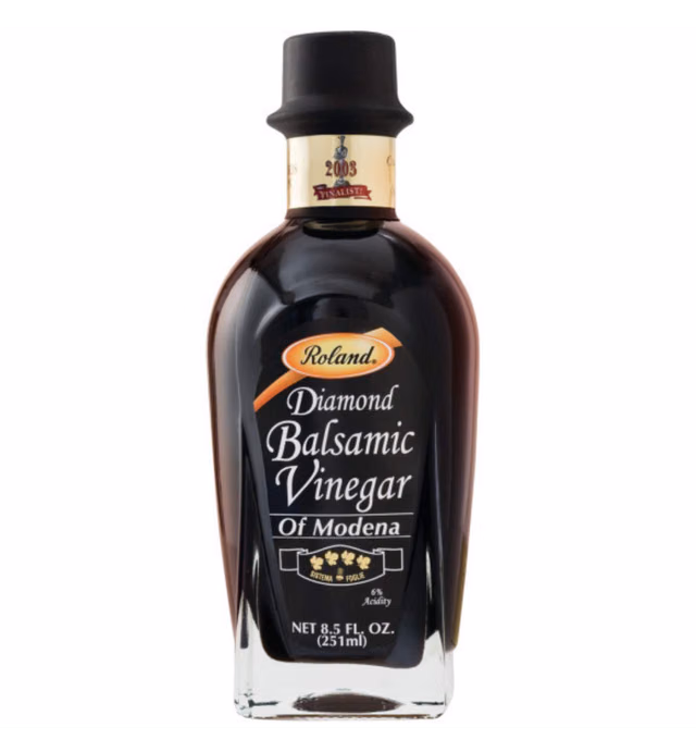 Roland Foods Balsamic Vinegar of Modena, Diamond-Quality, Specialty Imported Food, 8.45 Fl Oz Bottle