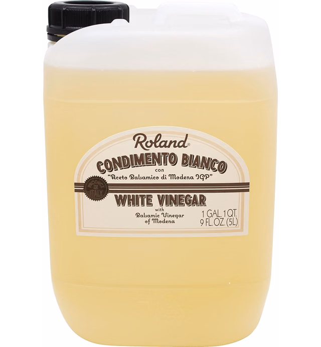 Roland Foods Condimento Biano with Balsamic Vinegar of Modena, White Vinegar , 5-Liter Jug