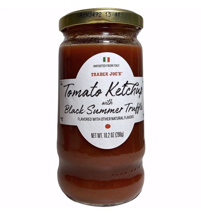 Trader Joe's Tomato Ketchup with Black Summer Truffle, 10.2 Oz (Pack of 1)