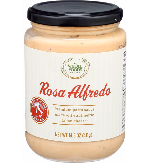 Whole Foods Market Rosa Alfredo Sauce, 14.5 oz