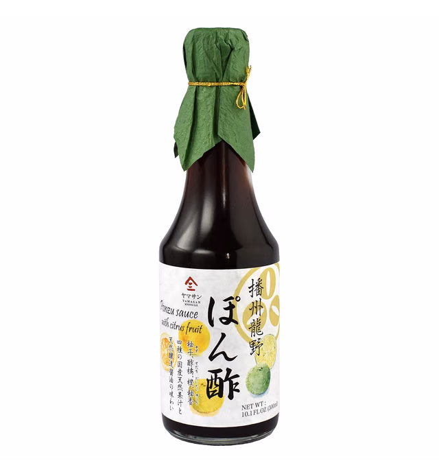 Ponzu Sauce (yuzu blend) Dressing Japanese Handmade【No chemical seasonings Non-GMO】 Natural brewing 300ml(10.14floz) 【YAMASAN】