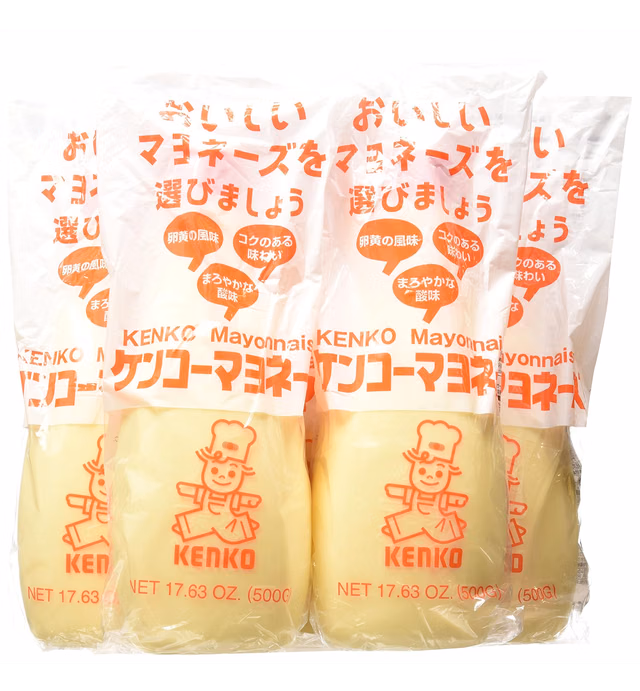 Kenko Japanese Mayonnaise, 17.63 Oz (Pack of 5)