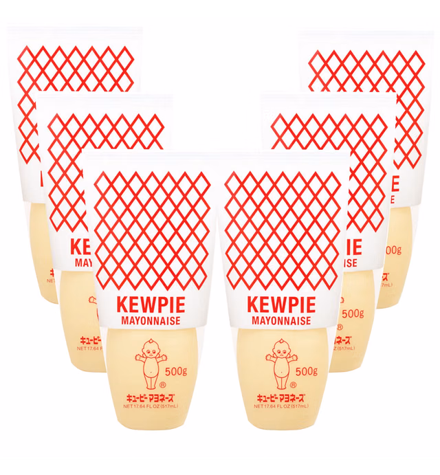 [KEWPIE] Japanese Mayonnaise, Rich and Creamy Umami Taste, Made In Japan (6 Packs)
