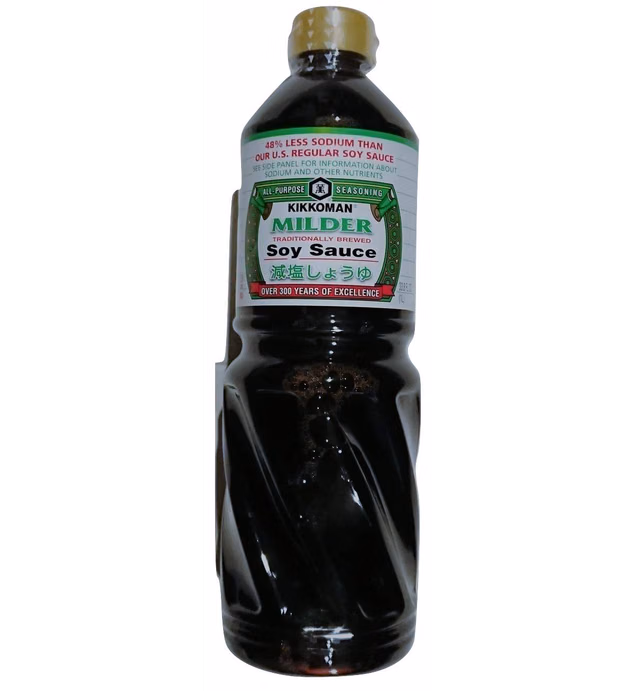 Kikkoman Milder Japan Made Soy Sauce, 33.8 Ounce