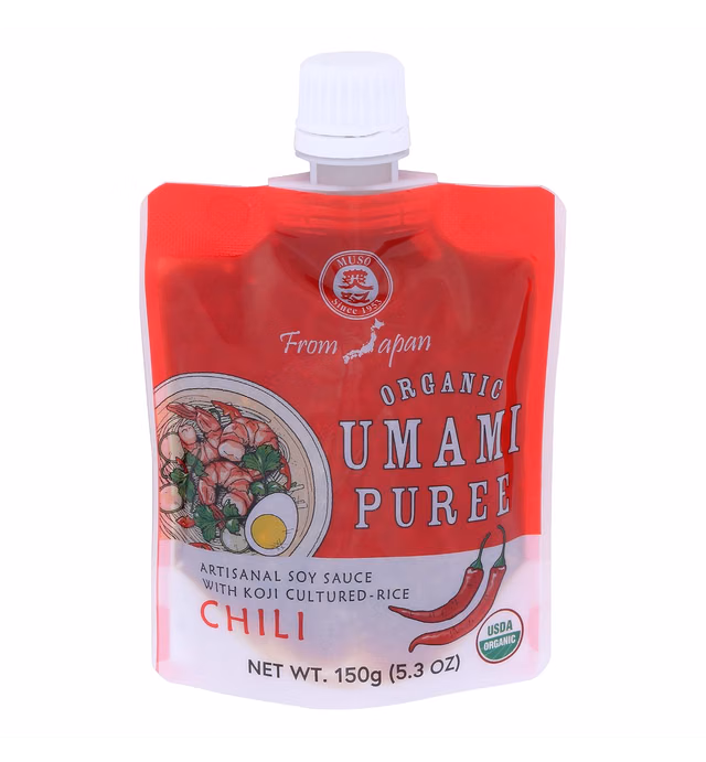 Muso From Japan Organic Umami Puree Chili, 5.2 Ounce(Pack of 1)