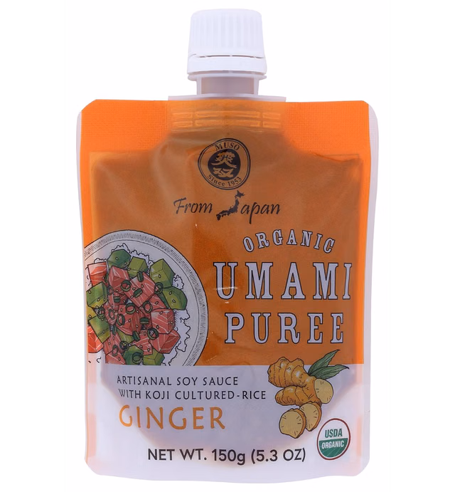 Muso From Japan Organic Umami Puree with Ginger, 5.2 Ounce