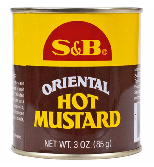 S&B - Hot Mustard Powder 3.0 Oz. (Pack of 5)