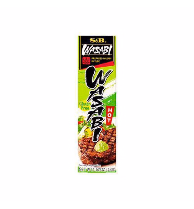S & B Paste Wasabi Tube Prem