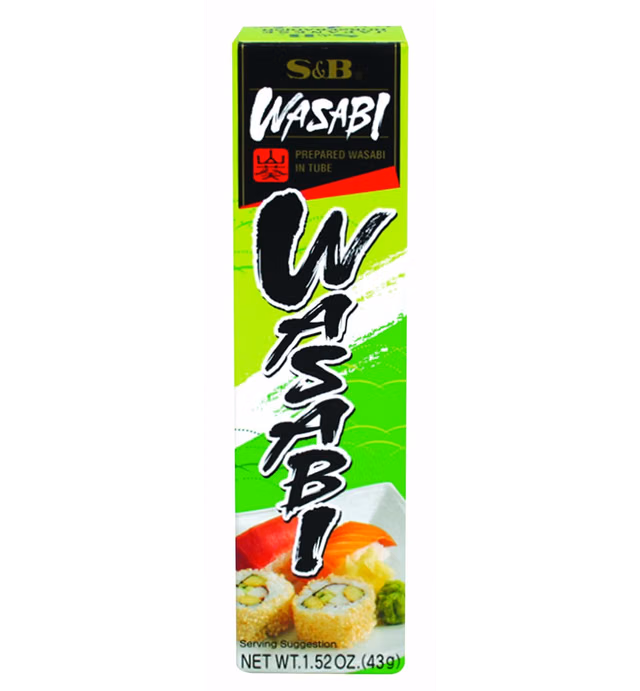 S&B Prepared Wasabi in Tube, 1.52-Ounce