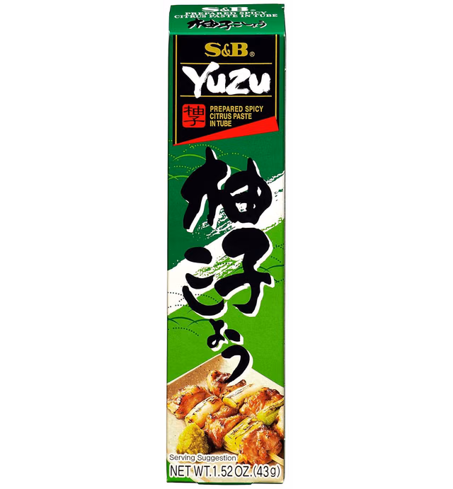 S&B Yuzu Kosho Spicy Citrus Paste, 1.52 oz