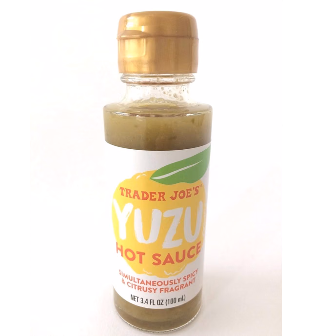 Trader Joe's Yuzu Kosho Hot Sauce Spicy & Citrusy Fragrant 3.4 Oz