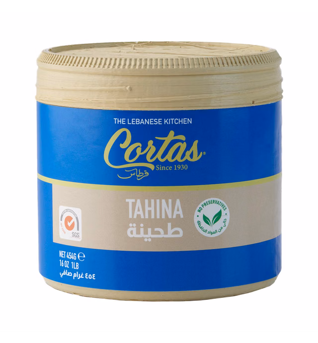 Cortas - Tahina, All Natural Sesame Paste (1 Lb)