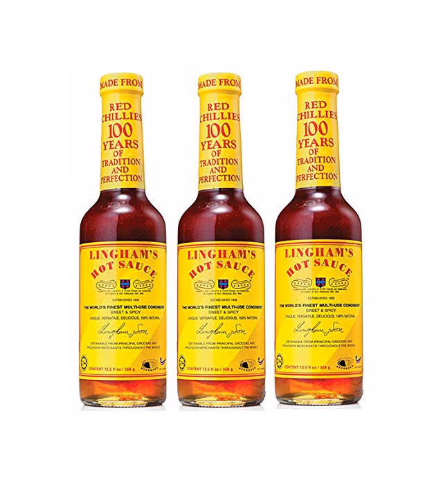 Lingham’s Hot Sauce - Original 12.6 oz (Pack of 3)