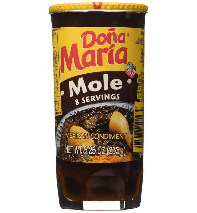 Dona Mara Mole Sauce 8.25 Ounce Jar