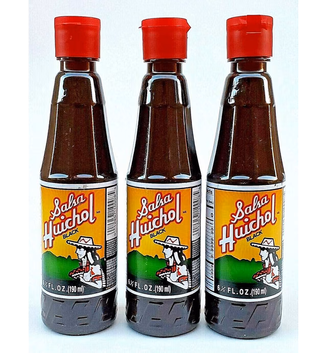 SALSA HUICHOL NEGRA 3 PACK