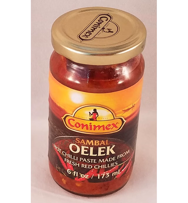 Conimex Sambal Oelek (Hot Chilli Paste) (6 oz)
