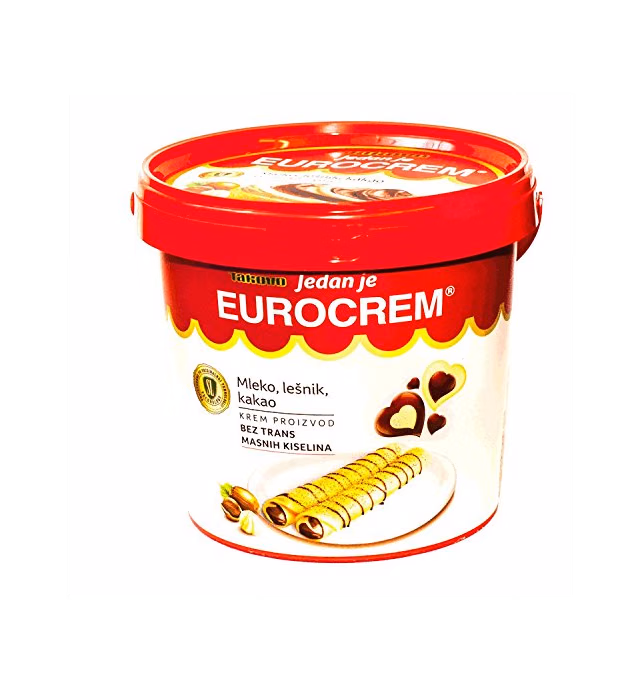 Takovo Eurocrem Hazelnut Spread 1000g By Egourmet