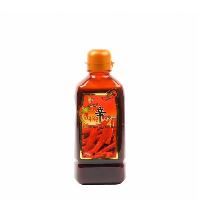 Cheon Mat Korean Capsaicin Super Hot & Spicy Sauce_19.4oz(550g)_Original Korean Hot Sauce
