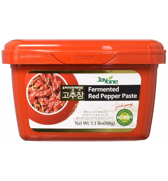 Jayone Fermented Red Pepper Paste, Spicy 17.6 Ounce