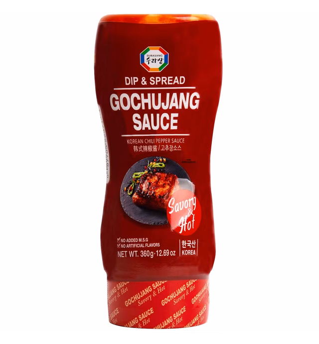 Surasang Gochujang Sauce, Savory and Hot Flavor, 12.69 Oz