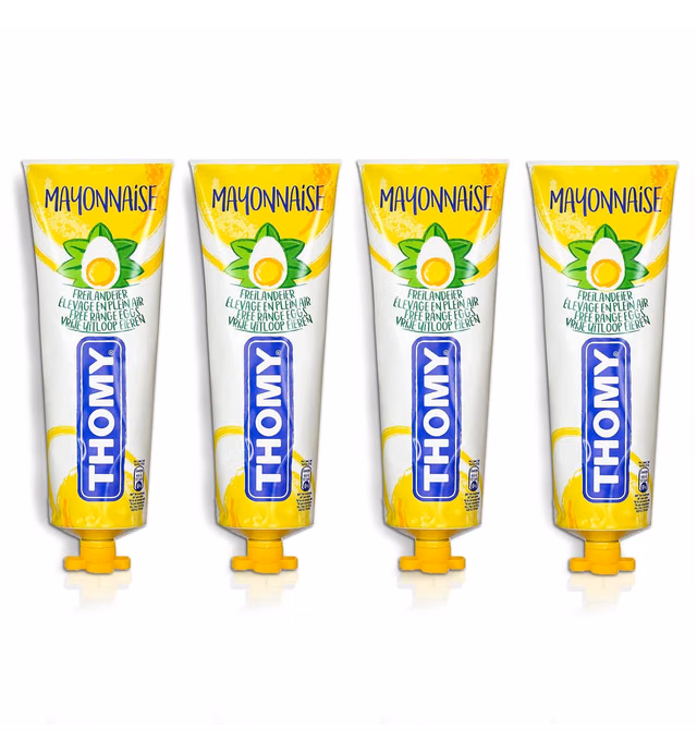 Thomy Mayonaise Tube 256 g (Pack of 4)