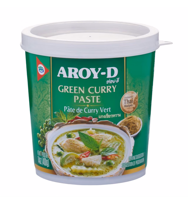 14oz Aroy D Green Curry Paste (Pack of 1)
