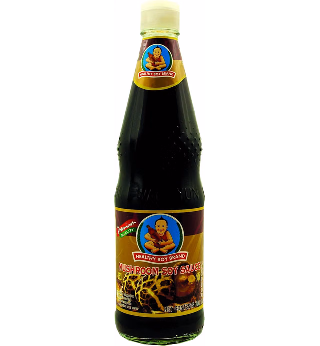 Healthy Boy Brand Mushroom Soy Sauce, 23.5 Ounce (5369-1)