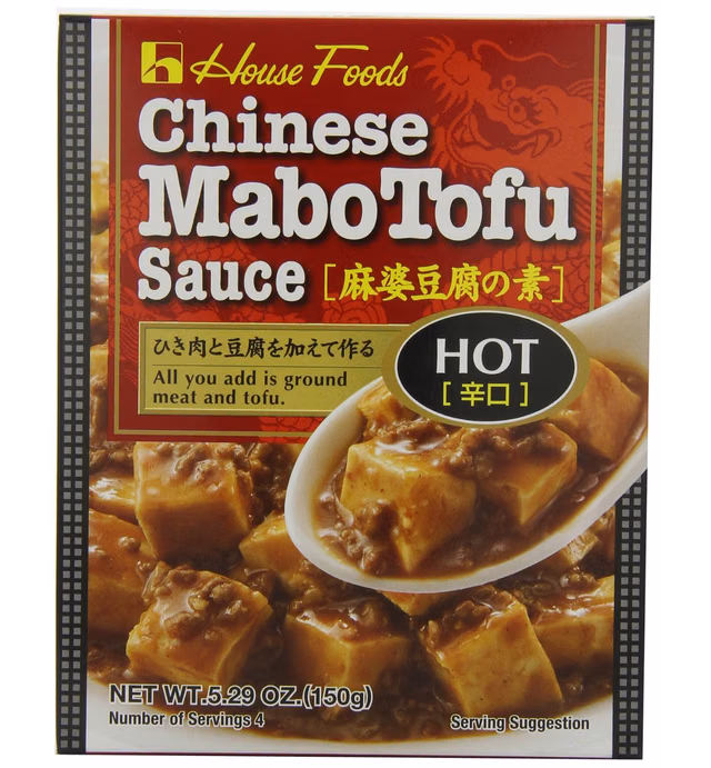 House Foods Mabo Tofu Sauce Hot, 5.29 Ounce (Pack of 10)