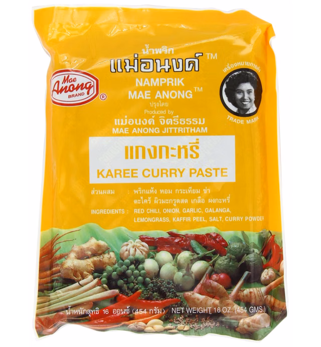Mae Anong Karee Curry Paste, 16-Ounce