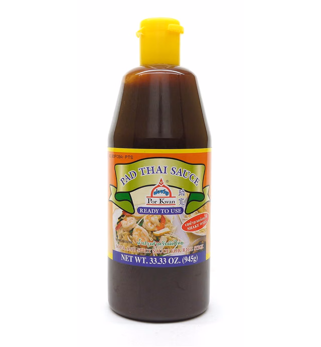 Por Kwan Pad Thai, Sour and Spicy Sauce for Rice Stick, 33.33 Ounce