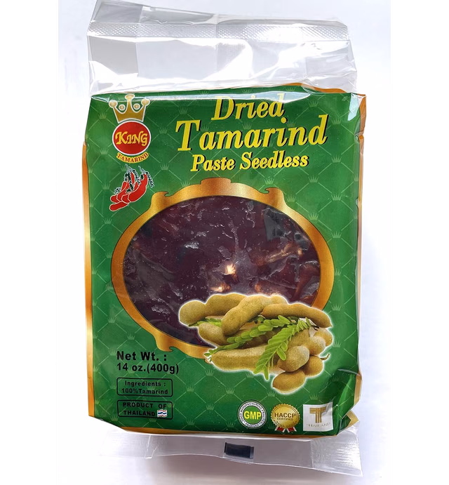 Wet Tamarind Paste,Sour Tamarind Paste Seedless Tamarido Product Thailand,Fresh (1 Pack (14oz each)
