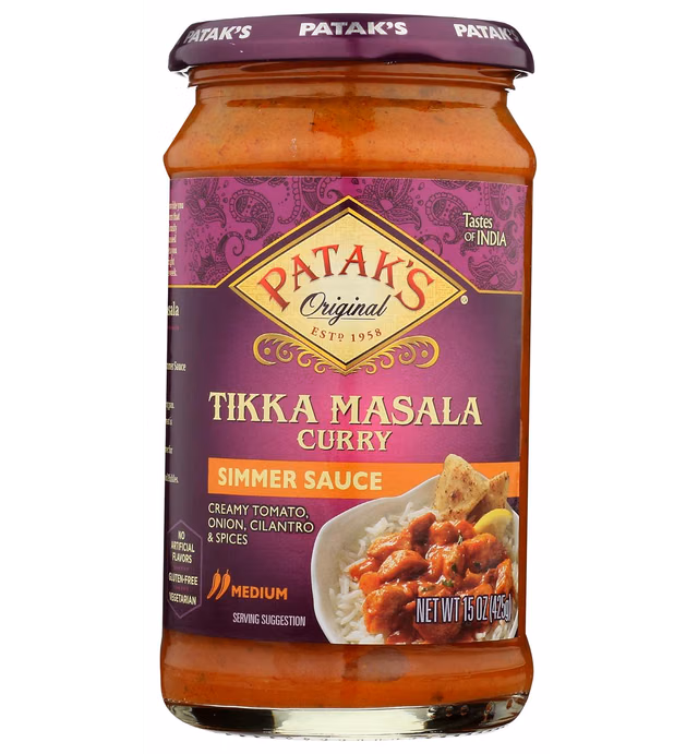 Pataks Tikka Masala All Purpose Sauce, 15 oz