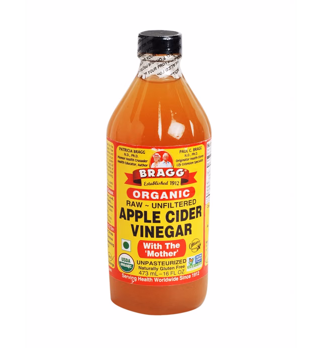 Bragg Organic Unfiltered Apple Cider Vinegar, Raw, 16 Ounce - 1 Pack
