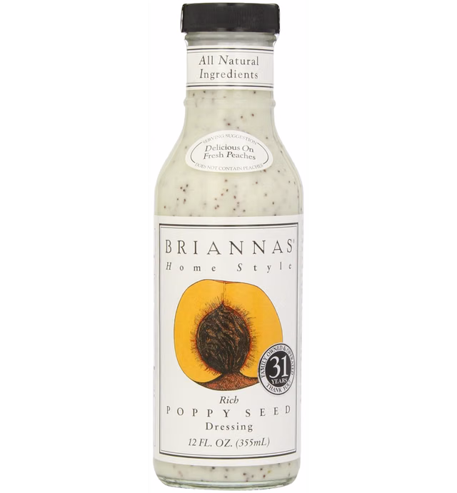 Brianna's Home-Style Poppy Seed Dressing, 12 oz