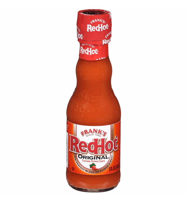 Frank's RedHot Original Hot Sauce (Keto Friendly), 5 fl oz