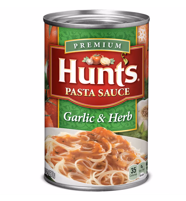 Hunt's Garlic & Herb Pasta Sauce, 24 oz