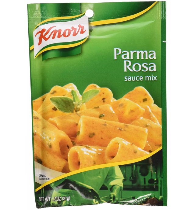 Knorr Pasta Sauces, PARMA ROSA Sauce Mix, 1.3 oz (Pack of 6)