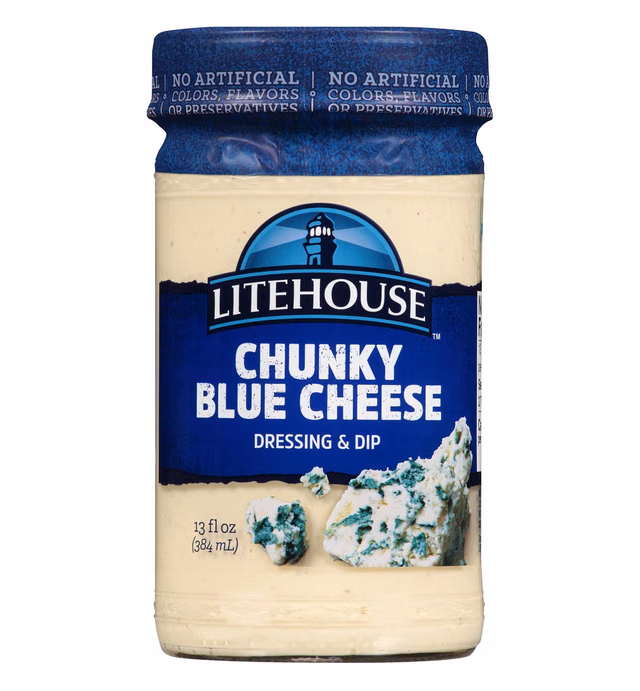 Litehouse Chunky Blue Cheese Dressing & Dip, 13 oz