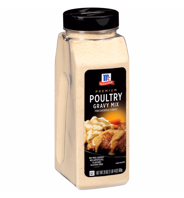 McCormick Premium Poultry Gravy Mix, 20 oz