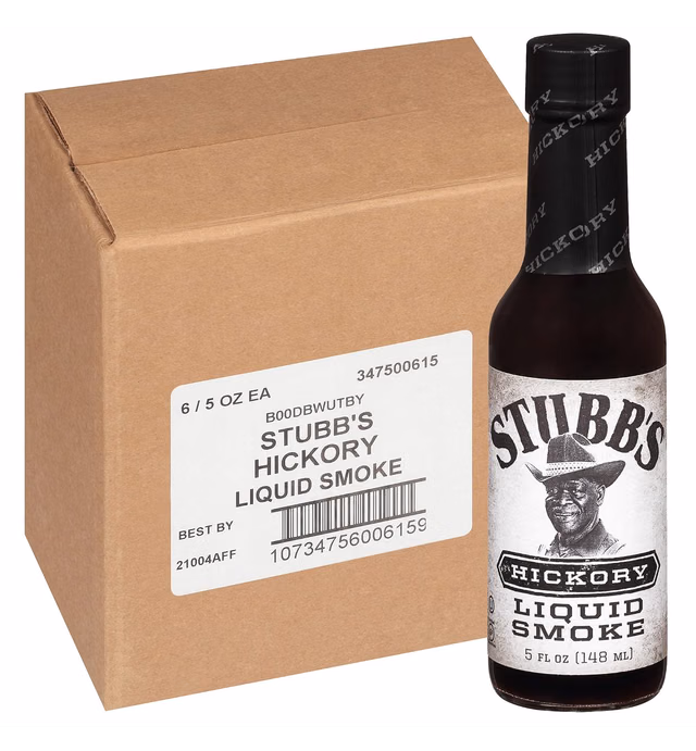 Stubb's Hickory Liquid Smoke, 5 fl oz (Pack of 6)