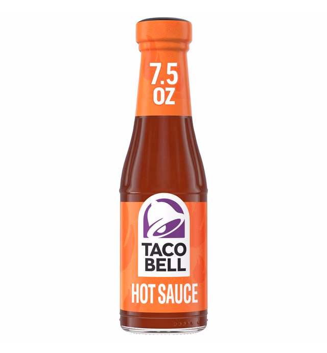 Taco Bell Hot Taco Sauce 7.5oz