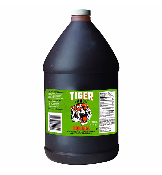 TIGER SAUCE Try Me Sauces, Original, 128 Fl Oz