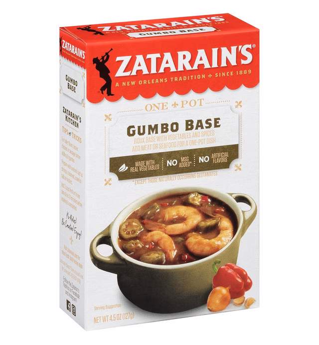 Zatarain's Gumbo Base, 4.5 oz (Pack of 12)
