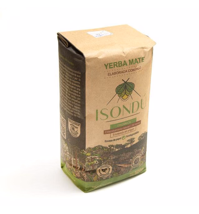 Isondu Organic Yerba Mate Loose Leaf Tea -Traditional South American Tea Drink (500 g)
