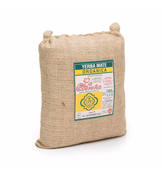 Organic Yerba Mate La Obereña Loose Leaf Tea Traditional South American Tea Drink