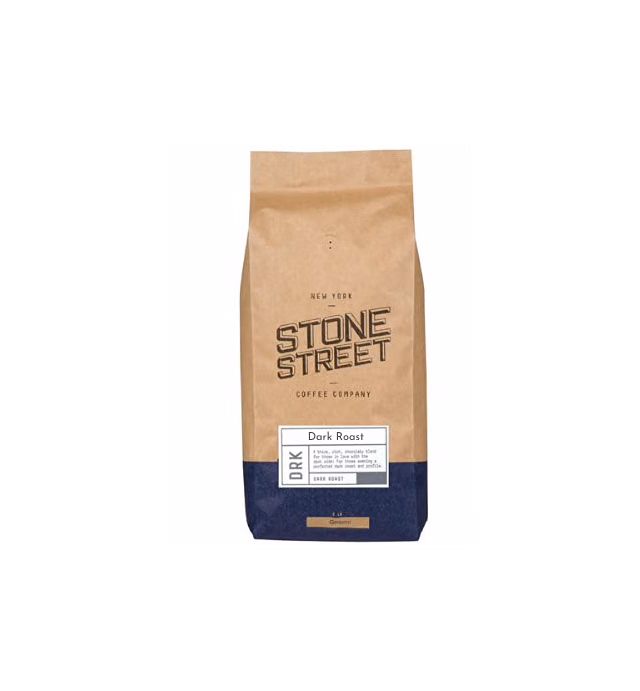 Stone Street Gourmet Coffee, Dark Roast, Ground, 2 LB Bag, Bold 100% Arabica Blend …